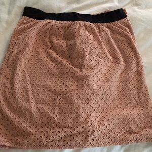 Loft eyelet skirt